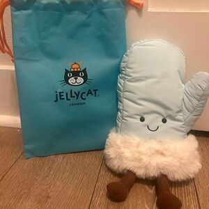 Jellycat Amuseables Mitten Plush Toy Wearable with bag
